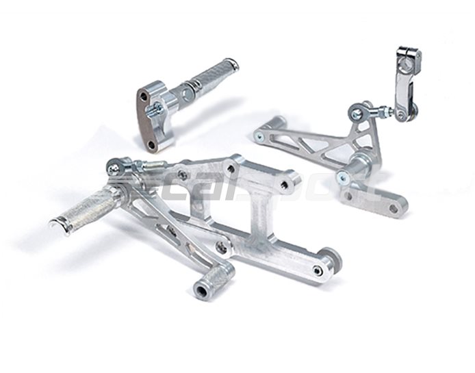 LSL RearSets - Only fits with 2-1 exhaust