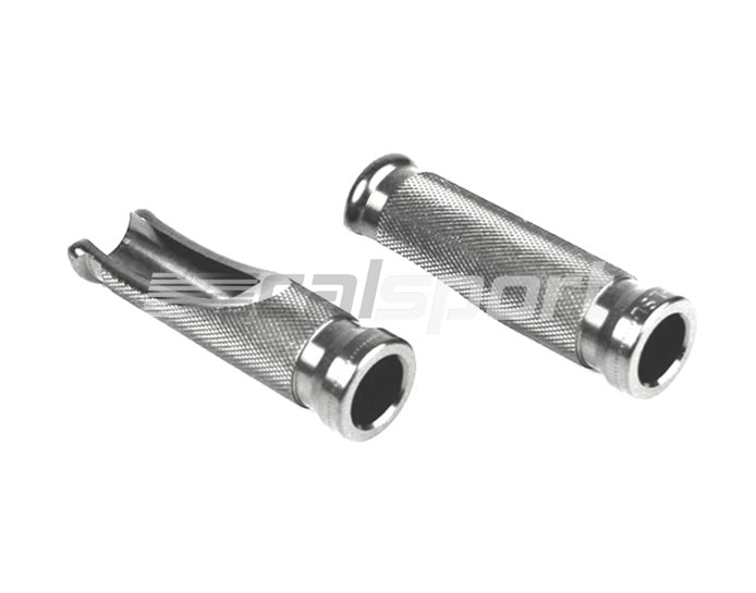 LSL Sport Footpegs - For Use With LSL Folding Joints or Rearsets - Silver