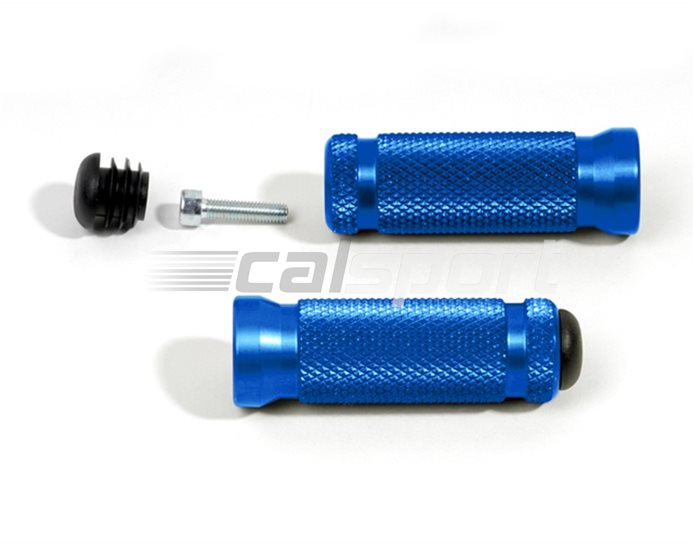 115-03BL - LSL Racing  Footpegs - For Use With LSL Folding Joints or Rearsets - Transparent Blue