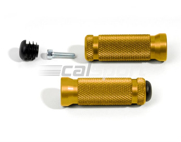 115-03GO - LSL Racing  Footpegs - For Use With LSL Folding Joints or Rearsets - Gold