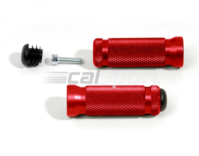 115-03RT - LSL Racing  Footpegs - For Use With LSL Folding Joints or Rearsets - Transparent Red