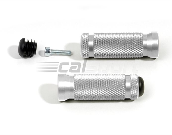 LSL Racing  Footpegs - For Use With LSL Folding Joints or Rearsets - Silver
