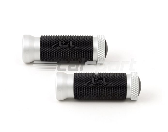 LSL Racing 2 Footpegs - For Use With LSL Folding Joints or Rearsets - Silver