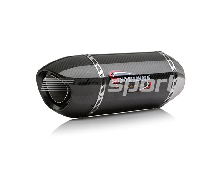 11800EM220 - Yoshimura Carbon Street Series Alpha Slip-on - Removable Baffle