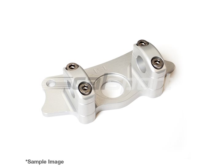 LSL Superbike Conversion, One piece adapter plate, silver