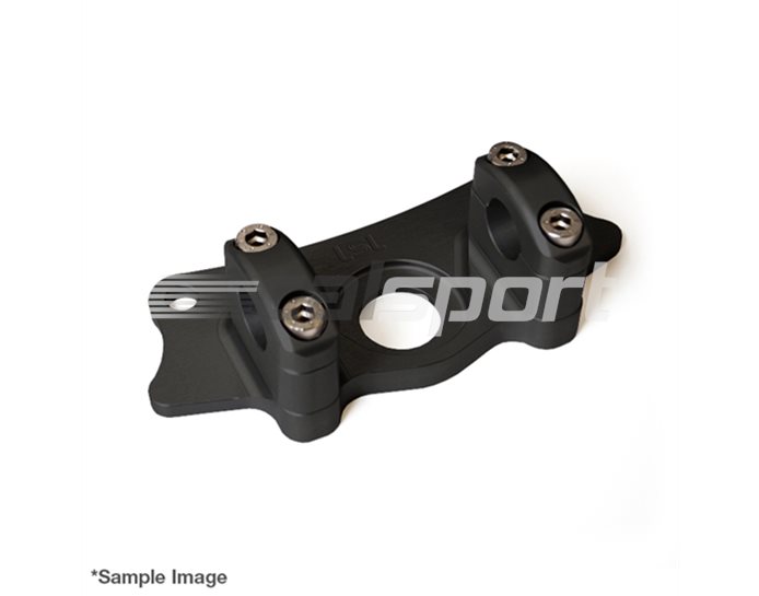 120S077 - LSL Superbike Conversion, One piece adapter plate, Black -  incl.new clutch line