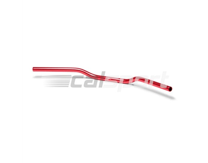 122A000RT - LSL Street Bar - low rise 22.2mm aluminium handlebar, Transparent Red