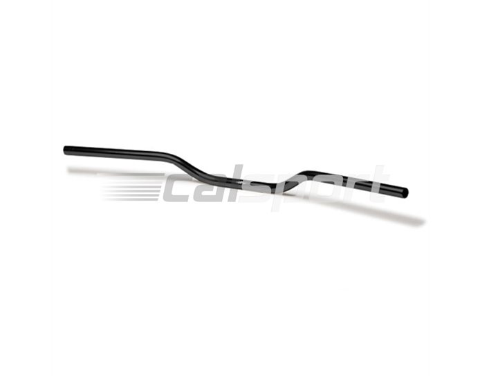 LSL Street Bar High - medium rise 22.2mm aluminium handlebar, Black