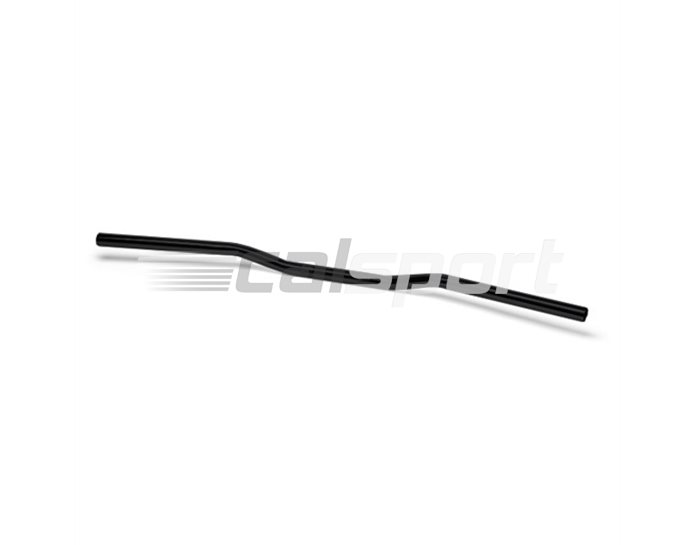 123L000SW - LSL Street Bar - low rise 22.2mm steel handlebar, Black