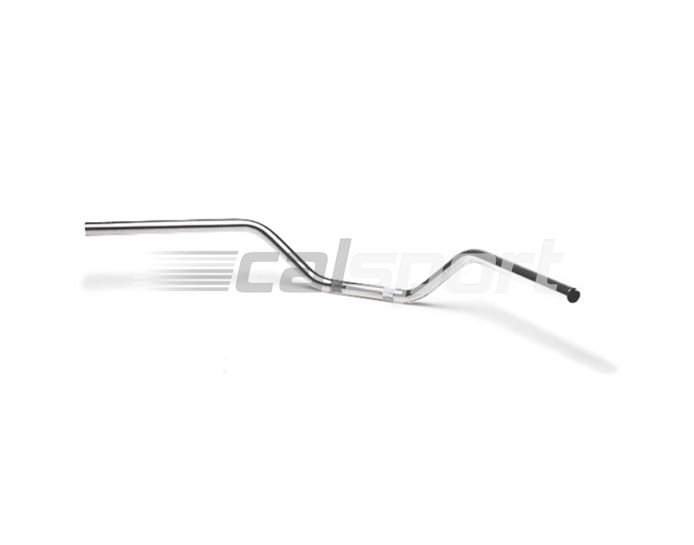 123L014CR - LSL Flat Track - high rise 22.2mm steel handlebar, Chrome