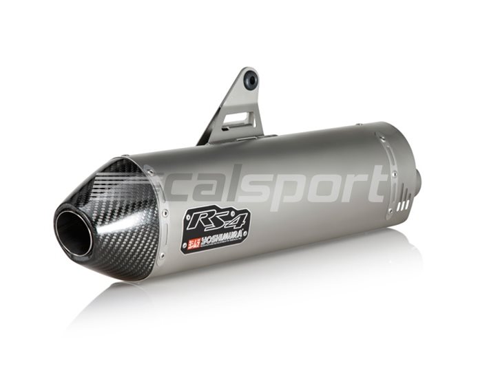 12400BD520 - Yoshimura Stainless RS-4 Slip-on With Carbon Coned End Cap - Race Series