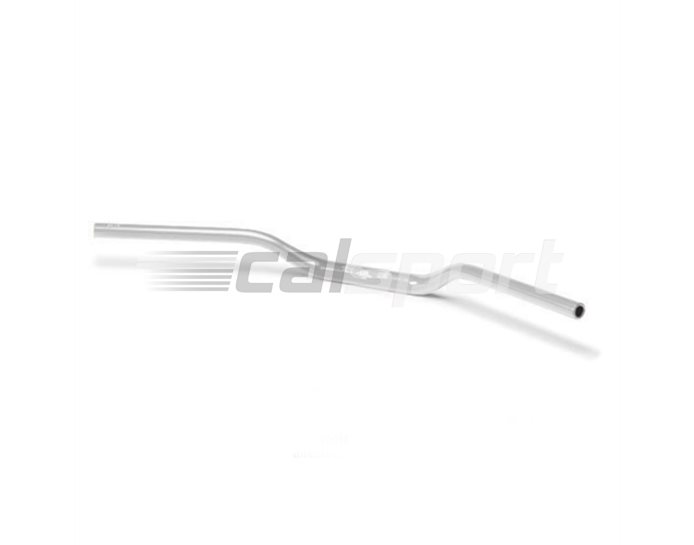 128AX01SI - LSL Superbike - medium rise 28.6mm aluminium taper handlebar (X-Bar), Silver