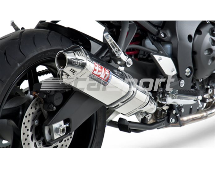 1321275 - Yoshimura Stainless TRC Slip-On - Stainless End Cap - Race Series - Removable Baffle