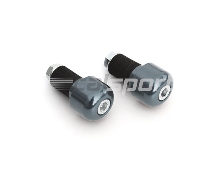 LSL Cylindrical bar end weights, pair, Aluminium, Titan (other colours available) - for 22.2mm  steel and 1 inch aluminium bars