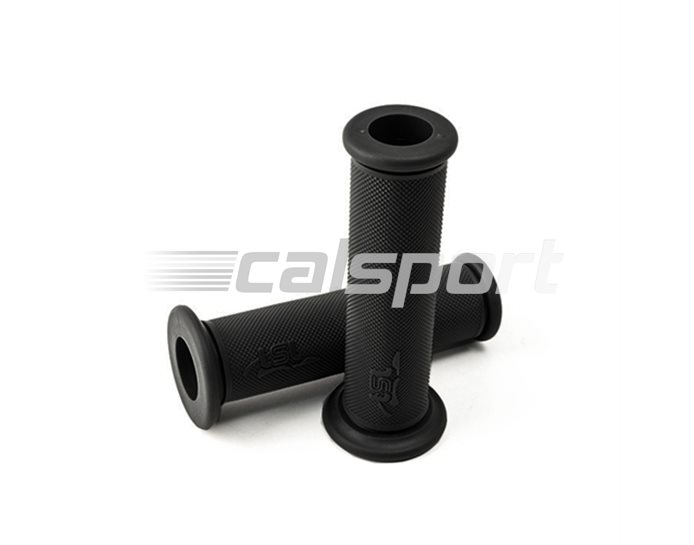 LSL Sport grips, black rubber, Medium, 2 lengths available