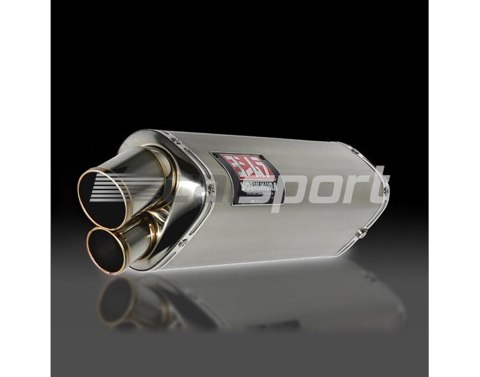 150-519A5980 - Racing Exhaust System - Stainless 4-2-1 Tri-Oval Dual Exit (ST) - For MFJ 105dB Regulation