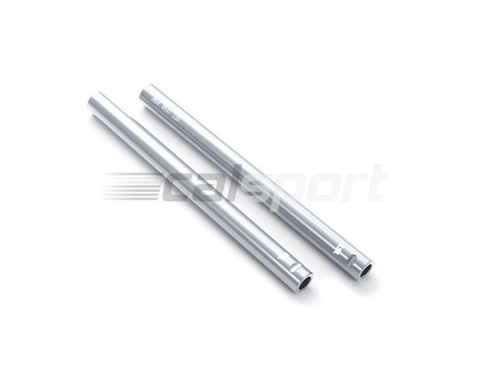 154L01SI - LSL Clip On Handlebar Tubes, Aluminium, 22.2mm, Silver - requires LSL Clip On Mounting Kit