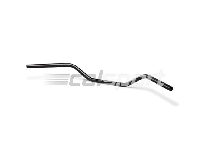 163L010.2SW - LSL Butterfly - high rise 25.4mm (inch) steel handlebar, Black - Harley Dimple