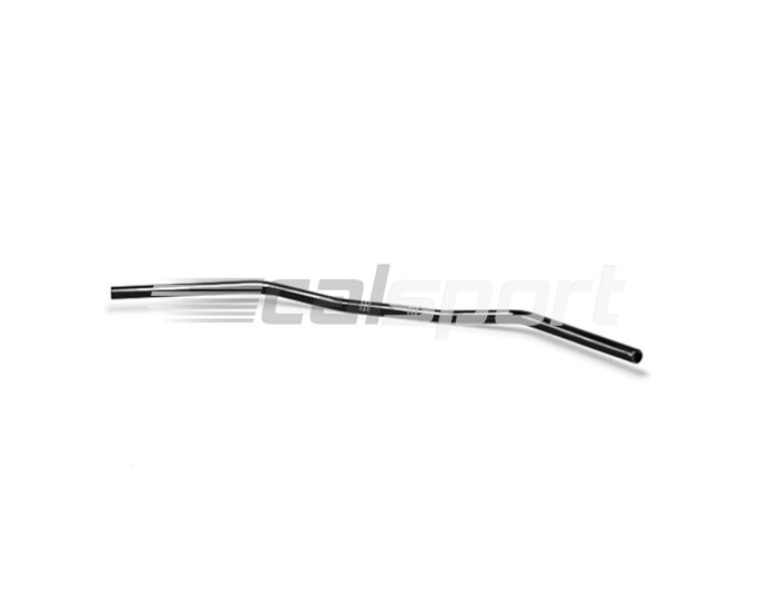 163L011.1SW - LSL Wide Bar - low rise 25.4mm (inch) steel handlebar, Black