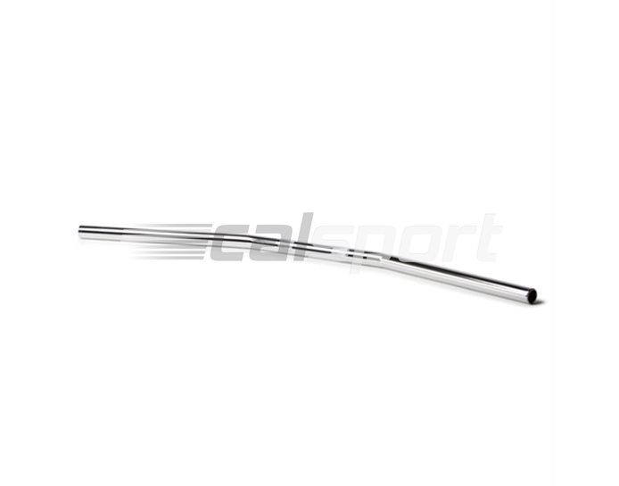 LSL Drag Bar Wide - low rise 25.4mm (inch) steel handlebar, Chrome - Harley Dimple