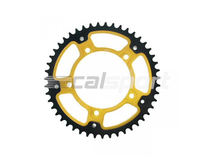 1792-47 - Supersprox Stealth Sprocket, Anodised Alloy, Gold Centre, 47 teeth