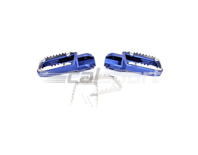 2620-653014 - MG Biketec Enduro / SM foot peg set incl. stainless inserts & sliders