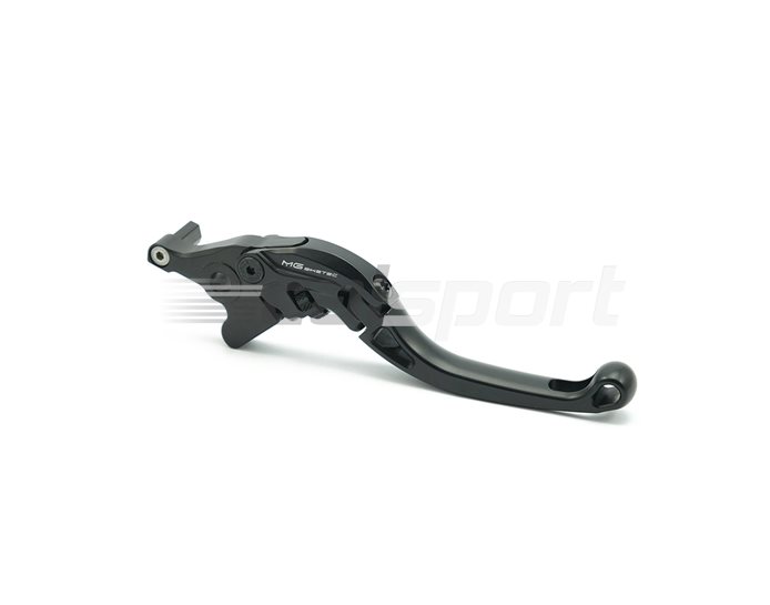 4203-362508 - MG Biketec ClubSport Brake Lever, short - black with Black adjuster