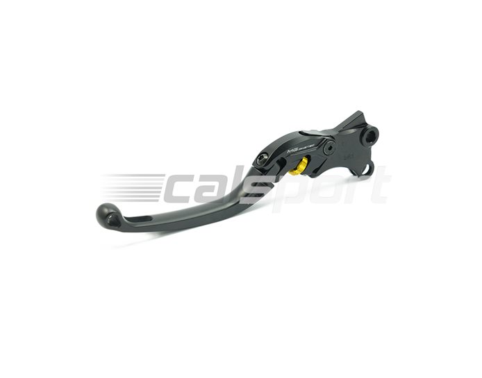 4212-088009 - MG Biketec ClubSport Clutch Lever, long - black with Gold adjuster