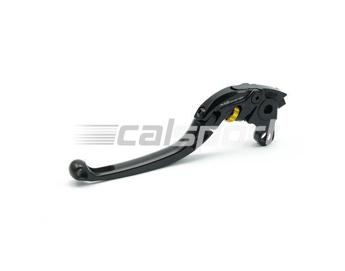 4212-254007 - MG Biketec ClubSport Clutch Lever, long - black with Gold adjuster