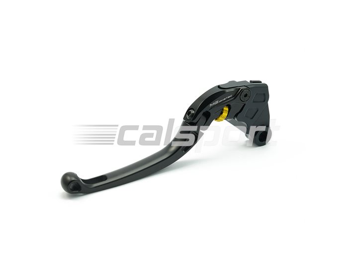 4212-367021 - MG Biketec ClubSport Clutch Lever, long - black with Gold adjuster