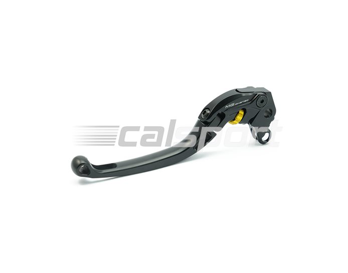 4212-656505 - MG Biketec ClubSport Clutch Lever, long - black with Gold adjuster