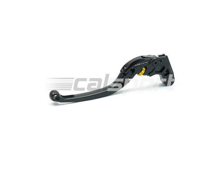 4212-997006 - MG Biketec ClubSport Clutch Lever, long - black with Gold adjuster