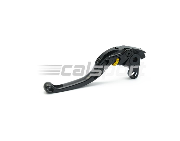 4214-254007 - MG Biketec ClubSport Clutch Lever, short - black with Gold adjuster