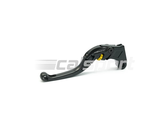 4214-257018 - MG Biketec ClubSport Clutch Lever, short - black with Gold adjuster