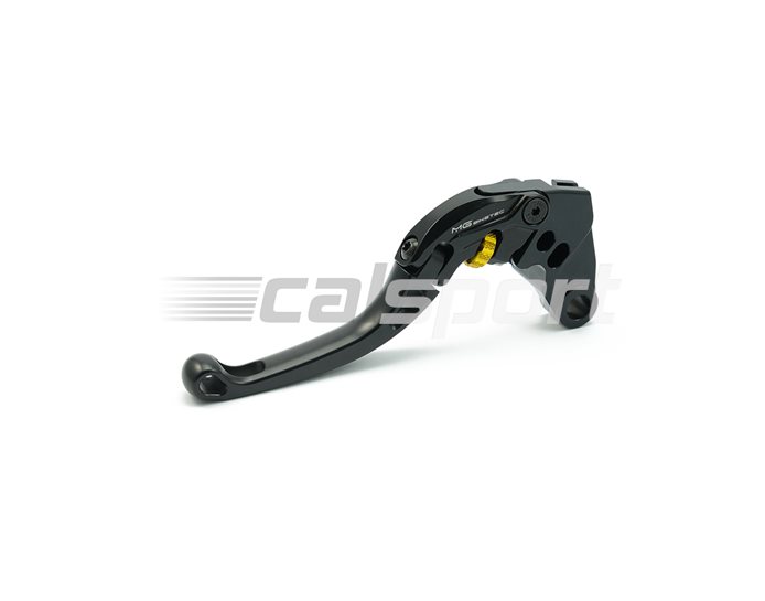 4214-367003 - MG Biketec ClubSport Clutch Lever, short - black with Gold adjuster