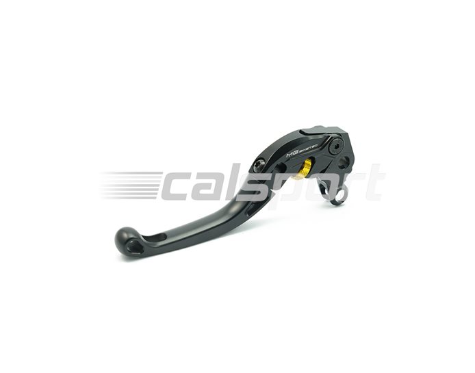 4214-656505 - MG Biketec ClubSport Clutch Lever, short - black with Gold adjuster