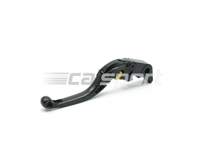 4214-657005 - MG Biketec ClubSport Clutch Lever, short - black with Gold adjuster