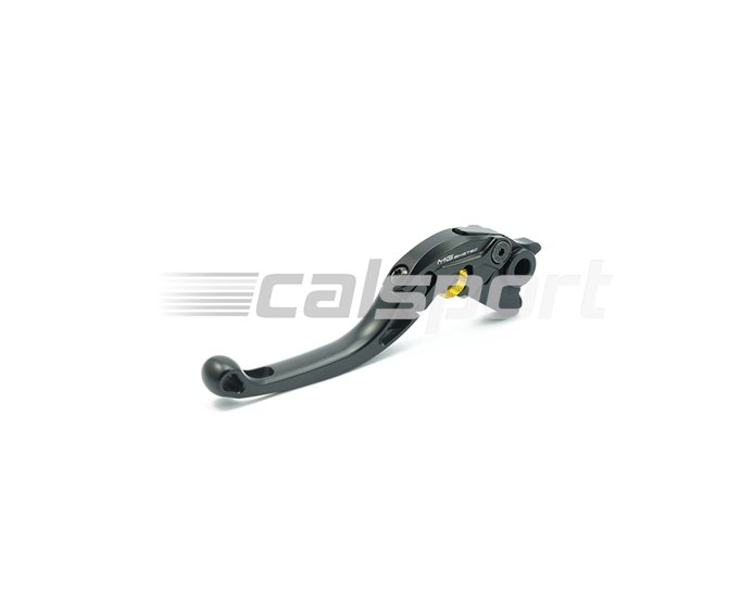 4214-658513 - MG Biketec ClubSport Clutch Lever, short - black with Gold adjuster