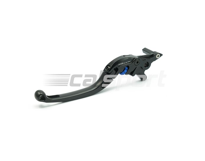 4222-066009 - MG Biketec ClubSport Clutch Lever, long - black with Blue adjuster