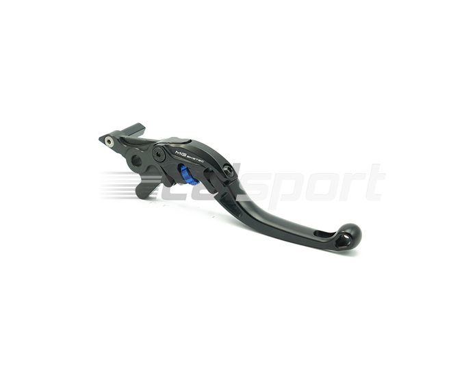 4223-066009 - MG Biketec ClubSport Brake Lever, short - black with Blue adjuster