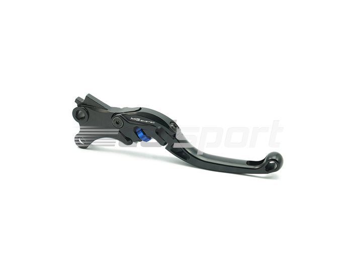 4223-088009 - MG Biketec ClubSport Brake Lever, short - black with Blue adjuster