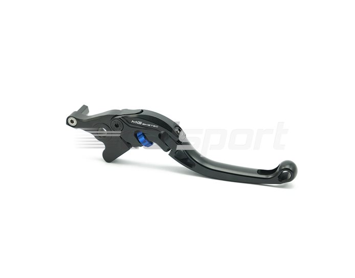 4223-362508 - MG Biketec ClubSport Brake Lever, short - black with Blue adjuster