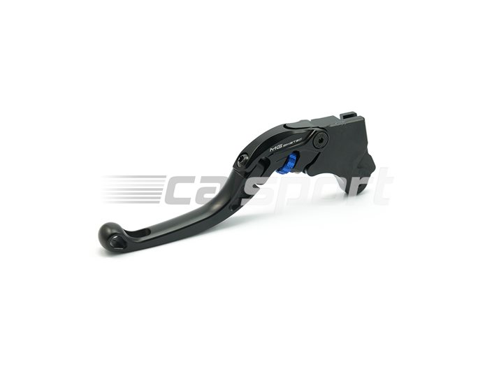 4224-076007 - MG Biketec ClubSport Clutch Lever, short - black with Blue adjuster