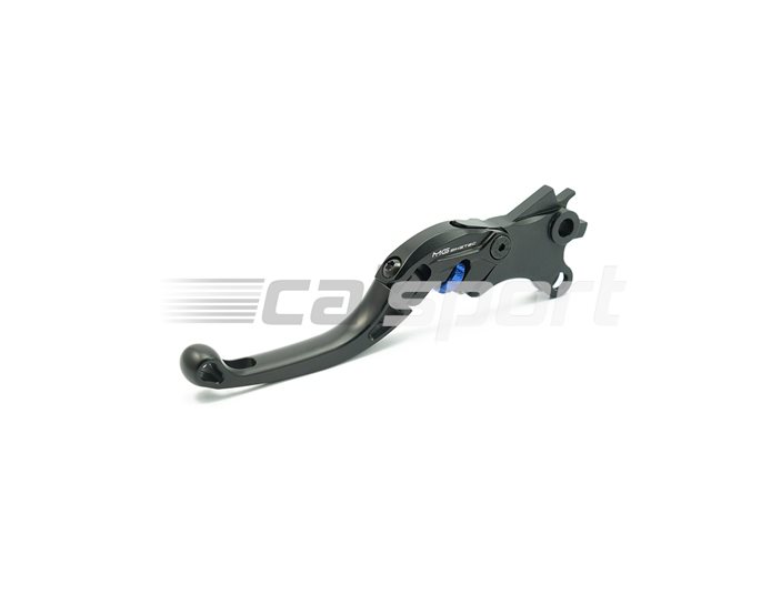 4224-088509 - MG Biketec ClubSport Clutch Lever, short - black with Blue adjuster