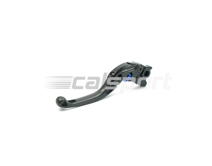 4224-658513 - MG Biketec ClubSport Clutch Lever, short - black with Blue adjuster
