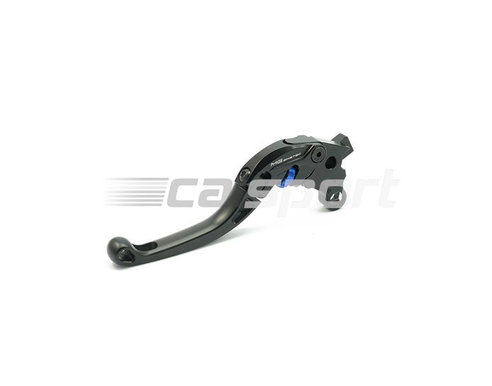 4224-857007 - MG Biketec ClubSport Clutch Lever, short - black with Blue adjuster