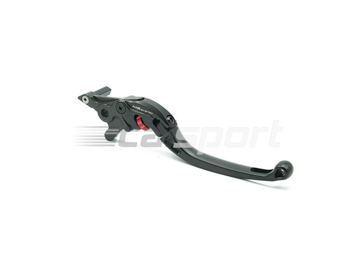 4231-066009 - MG Biketec ClubSport Brake Lever, long - black with Red adjuster