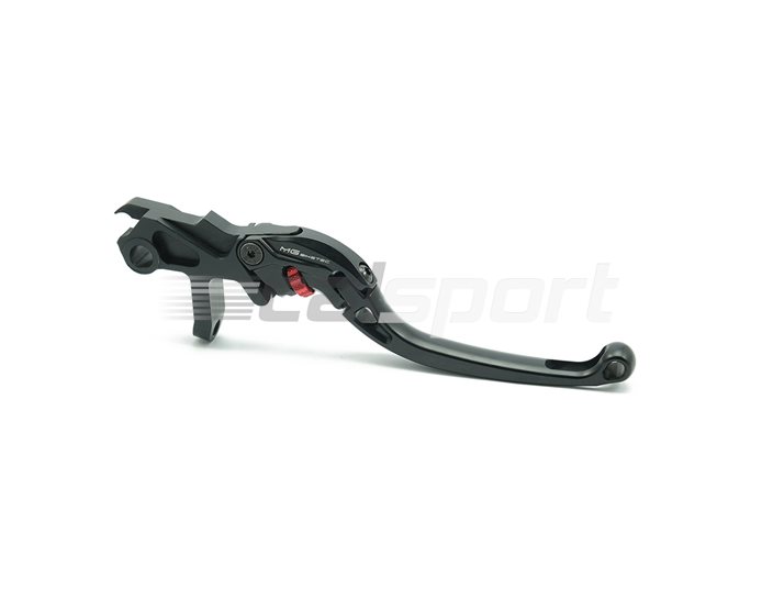 4231-088000 - MG Biketec ClubSport Brake Lever, long - black with Red adjuster