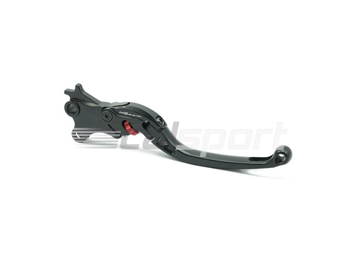4231-088013 - MG Biketec ClubSport Brake Lever, long - black with Red adjuster
