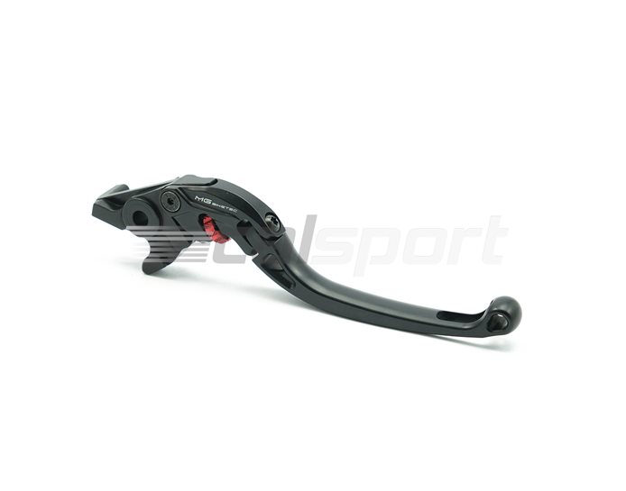 4231-254000 - MG Biketec ClubSport Brake Lever, long - black with Red adjuster